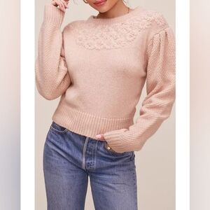 ASTR the Label Samantha Sweater Dusty Pink size L